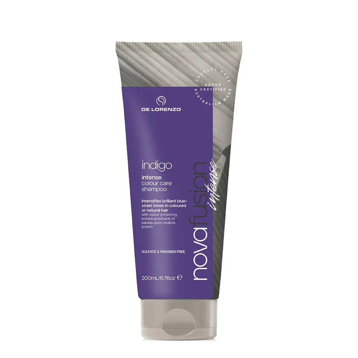 De Lorenzo Novafusion Colour Care Shampoo Intense Indigo 200ml