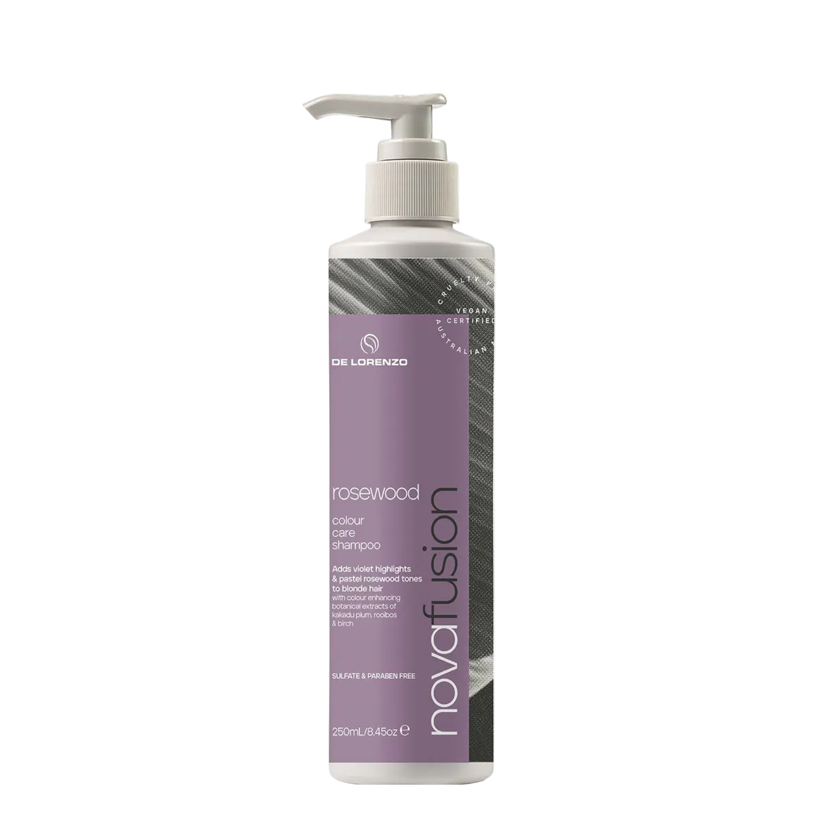 De Lorenzo Novafusion Colour Care Shampoo Rosewood 250ml