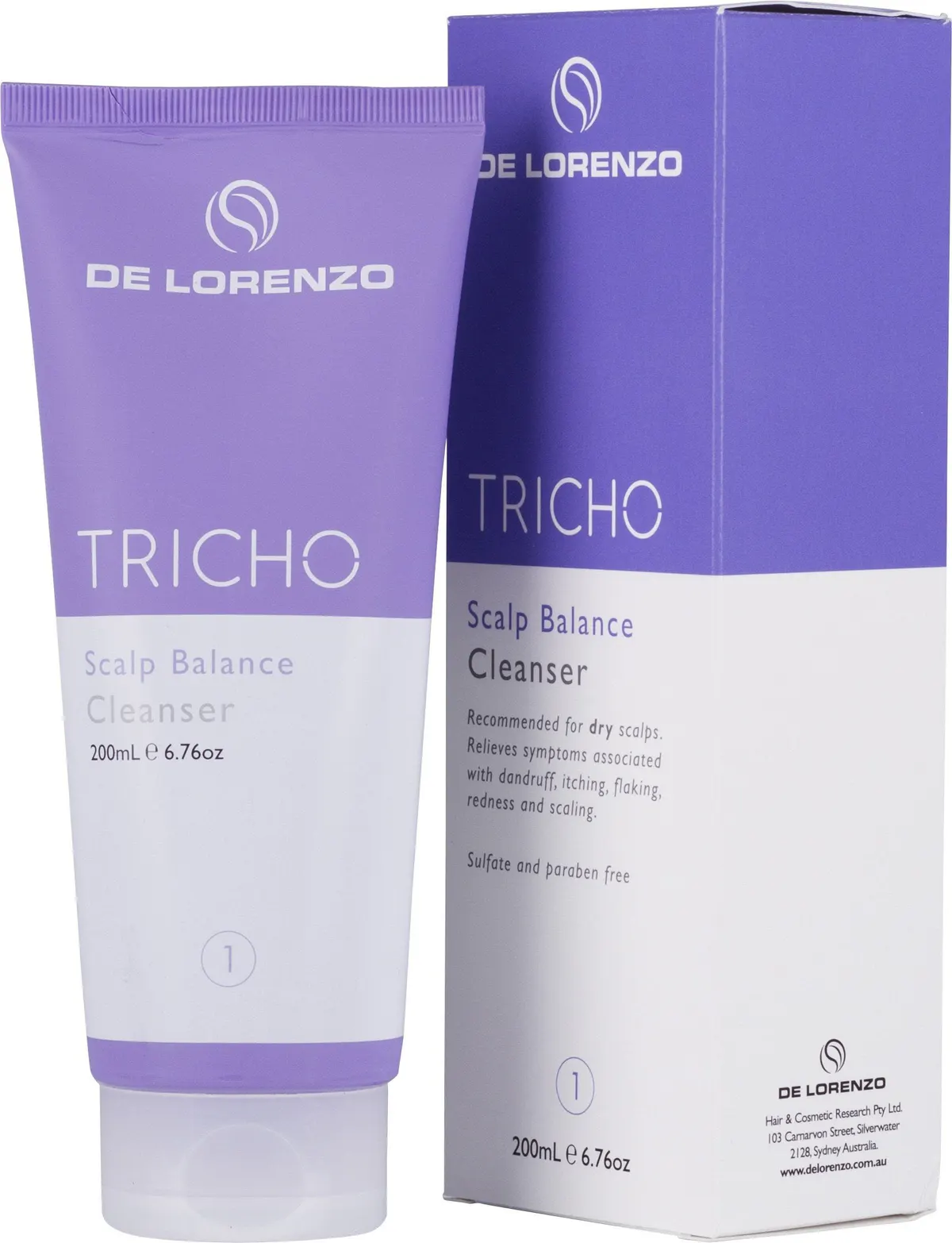 De Lorenzo Tricho Scalp Balance Cleanser 200ml, view 2