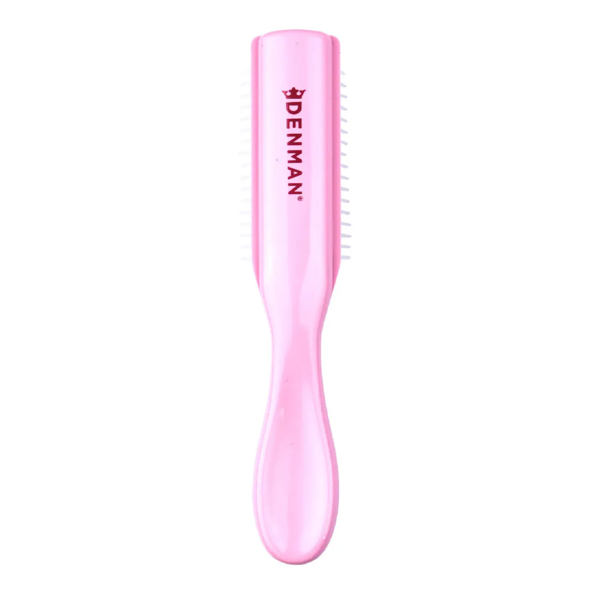 Denman D14 5 Row Mini Styler Pink Crush Brush, view 2