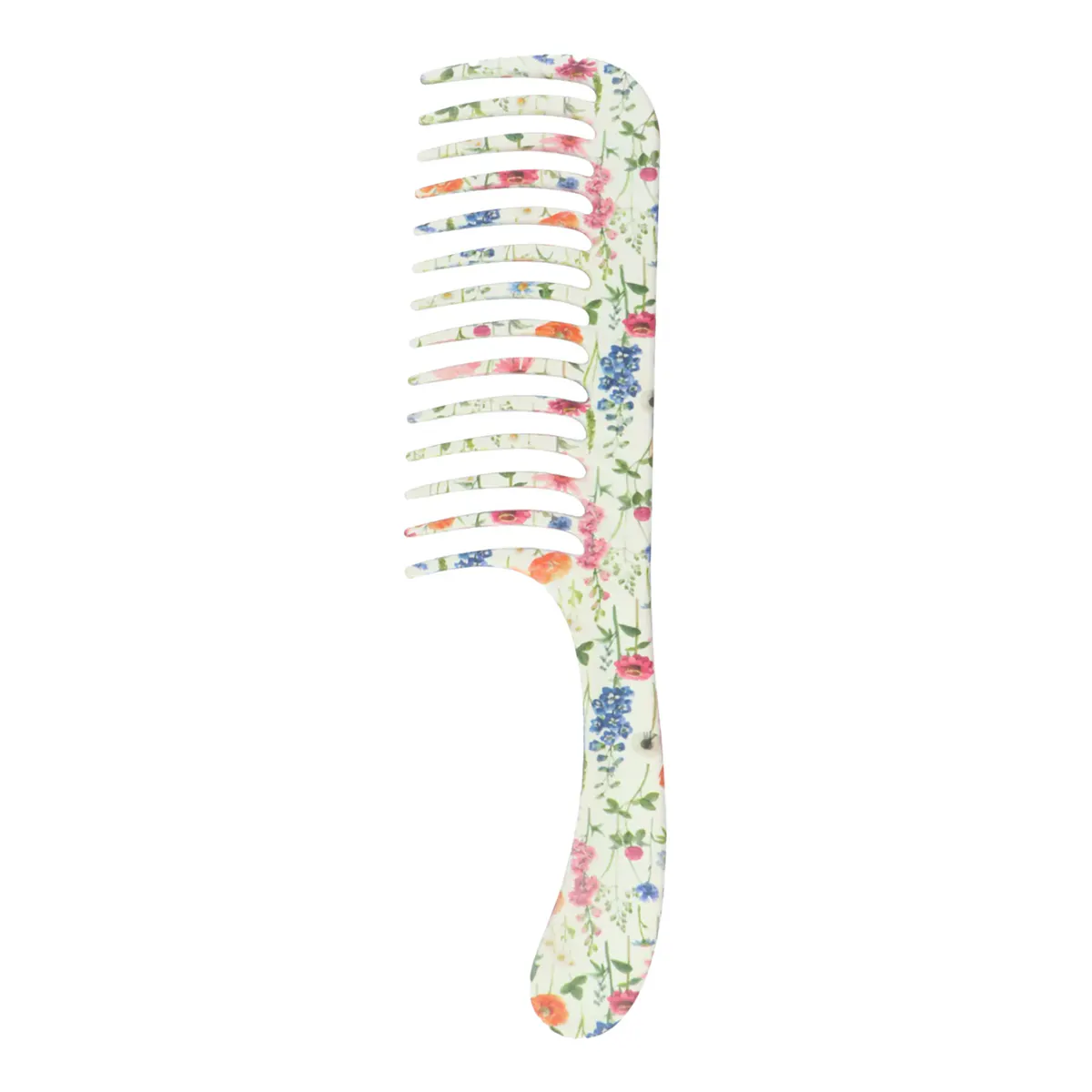 Denman D28 Deluxe Floral Fantasies Wide Tooth Detangle Comb