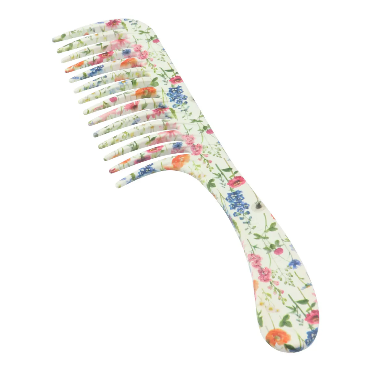 Denman D28 Deluxe Floral Fantasies Wide Tooth Detangle Comb, view 2