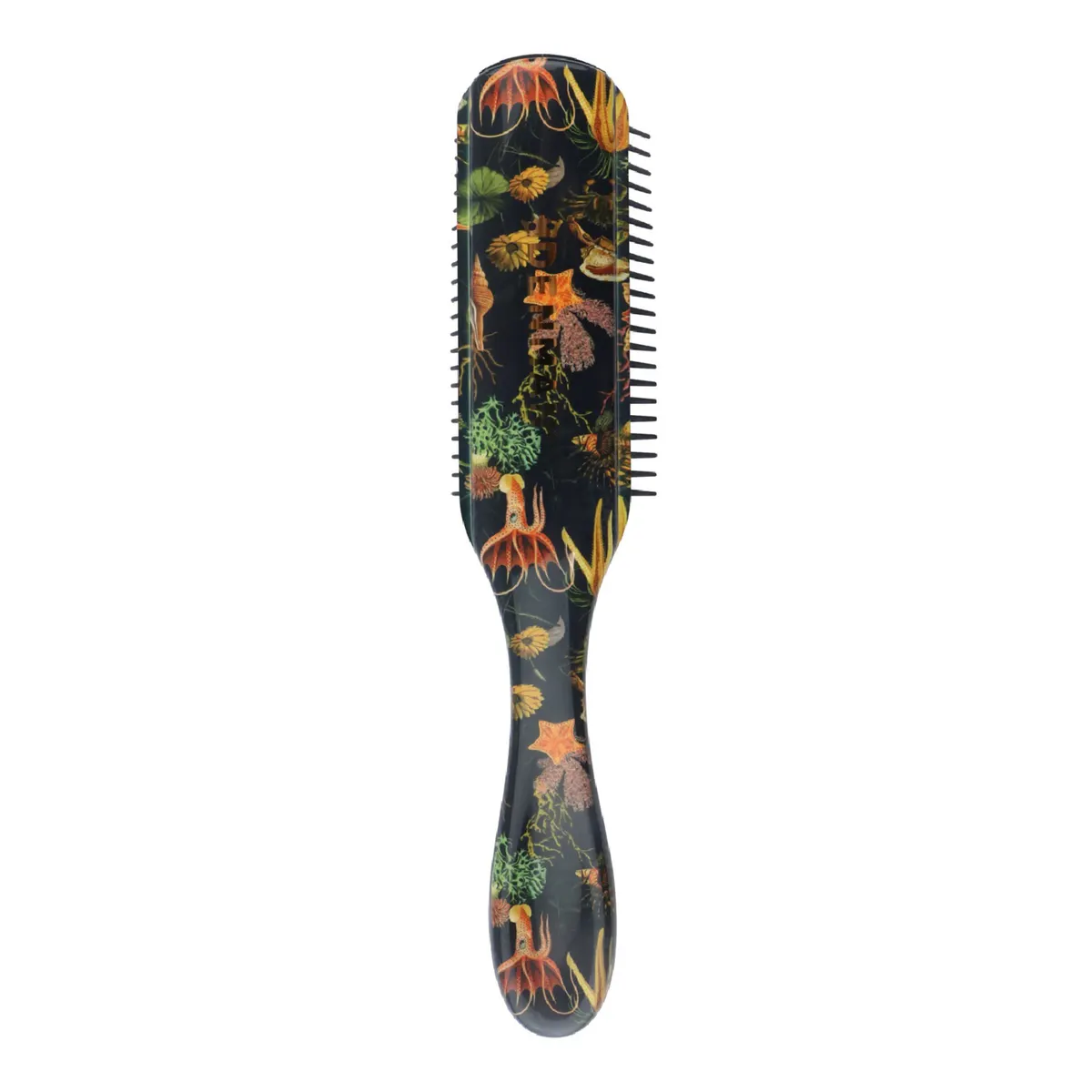 Denman D3 Black Future Dusk Deep Sea Deluxe Brush, view 2