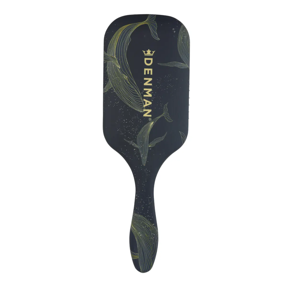 Denman D38 Navy Future Dusk Power Paddle Brush, view 2