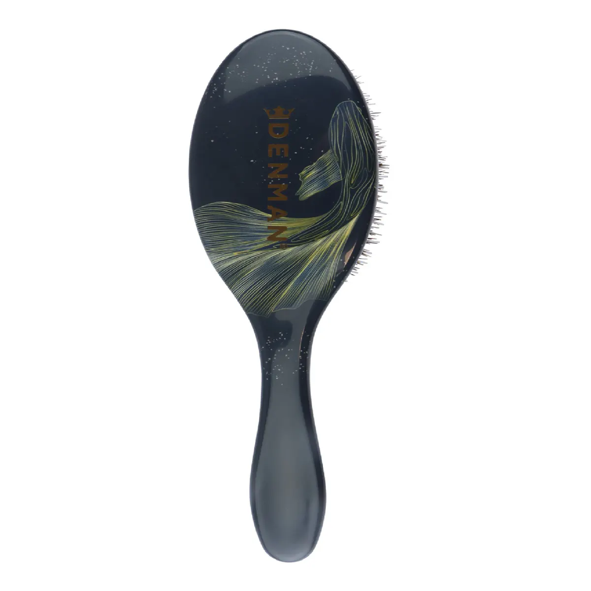 Denman D81M Navy Future Dusk Style & Shine Brush, view 2