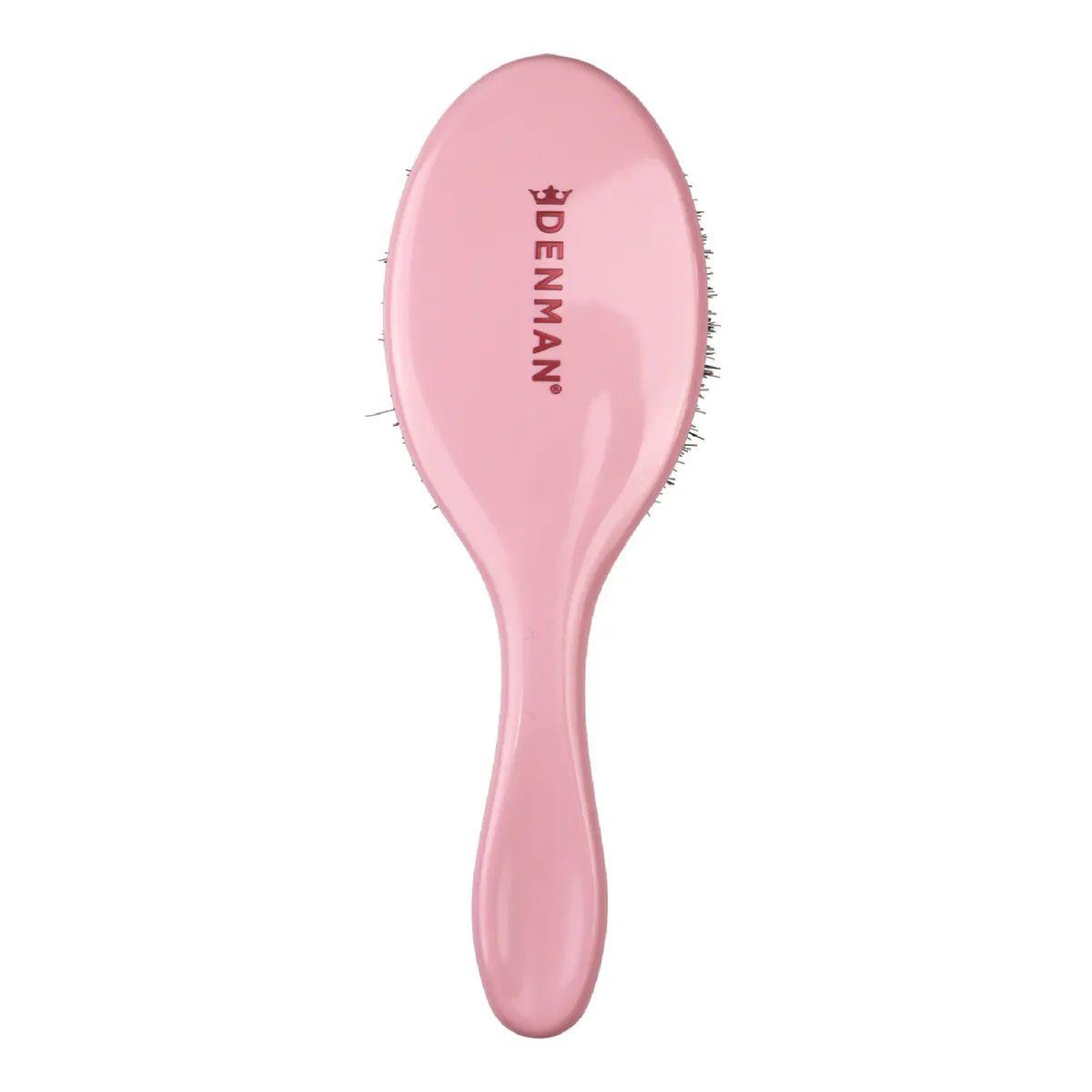 Denman D81M Pastel Pink Style & Shine Brush, view 2