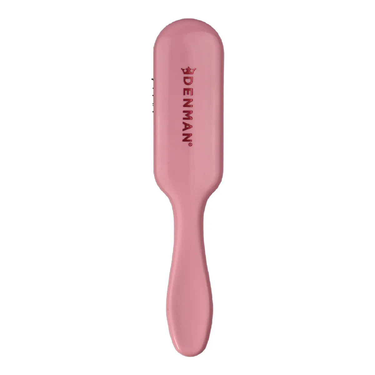 Denman D90 Pastel Pink Tangle Tamer Ultra Mini Brush, view 2