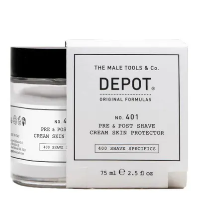 Depot No. 401 Pre & Post Shave Cream Skin Protector 75ml