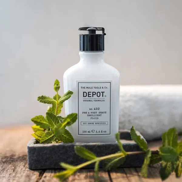 Depot No. 402 Pre & Post Shave Emollient Fluid 100ml, view 3