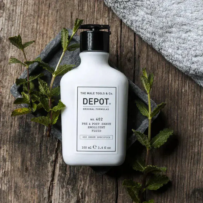 Depot No. 402 Pre & Post Shave Emollient Fluid 100ml, view 4