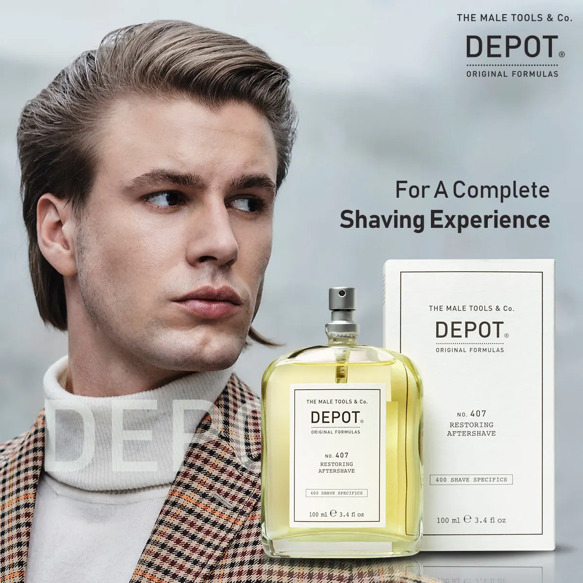 Depot No.407 Restoring Aftershave 100ml, view 3