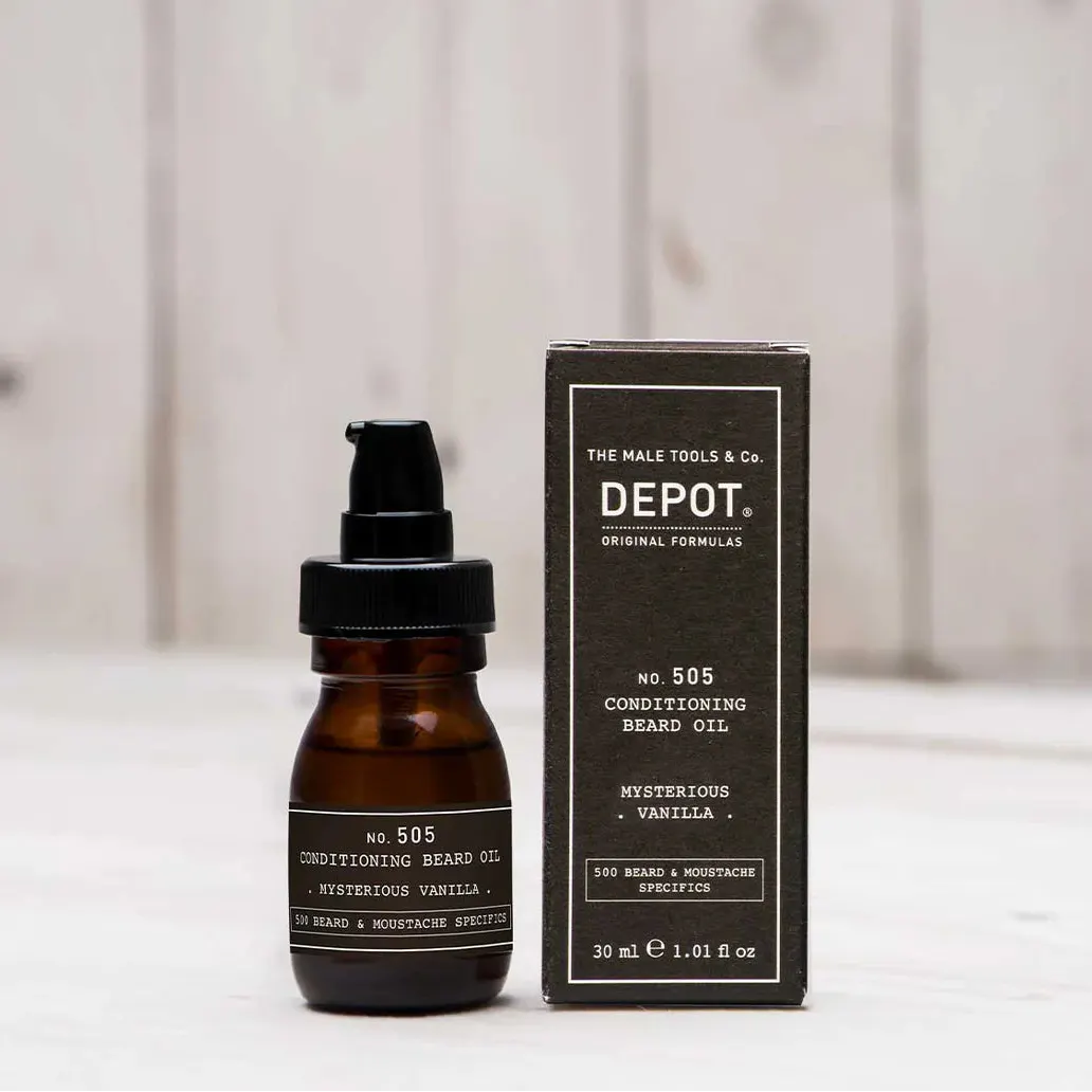 Depot No. 505 Conditioning Beard Oil Mysterious Vanilla 30ml, view 3