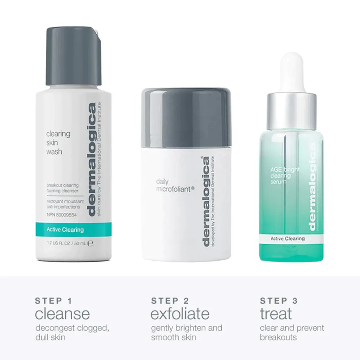 Dermalogica Active Clear + Brighten Kit, view 2