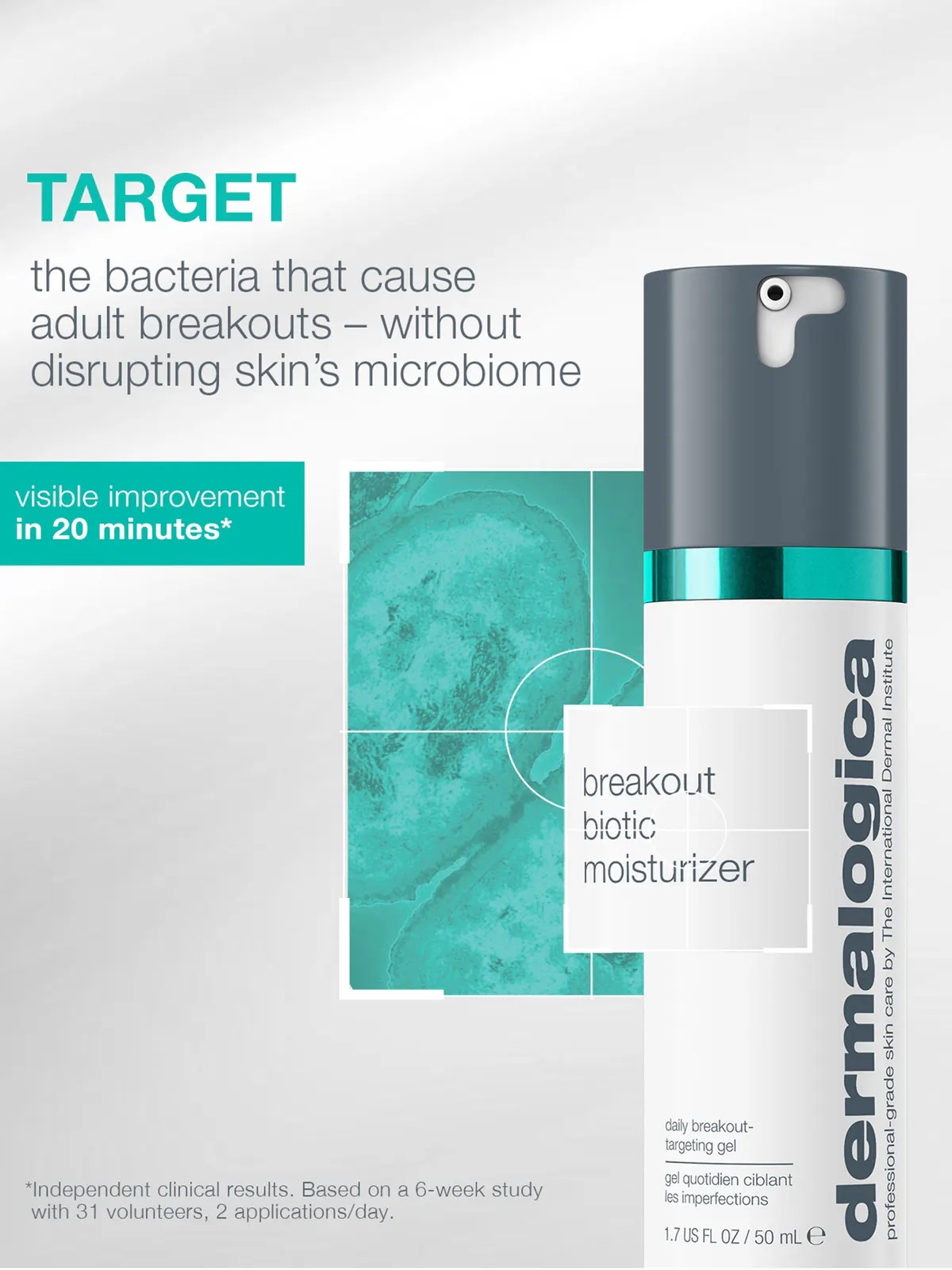 Dermalogica Breakout Biotic Moisturiser 50ml, view 6