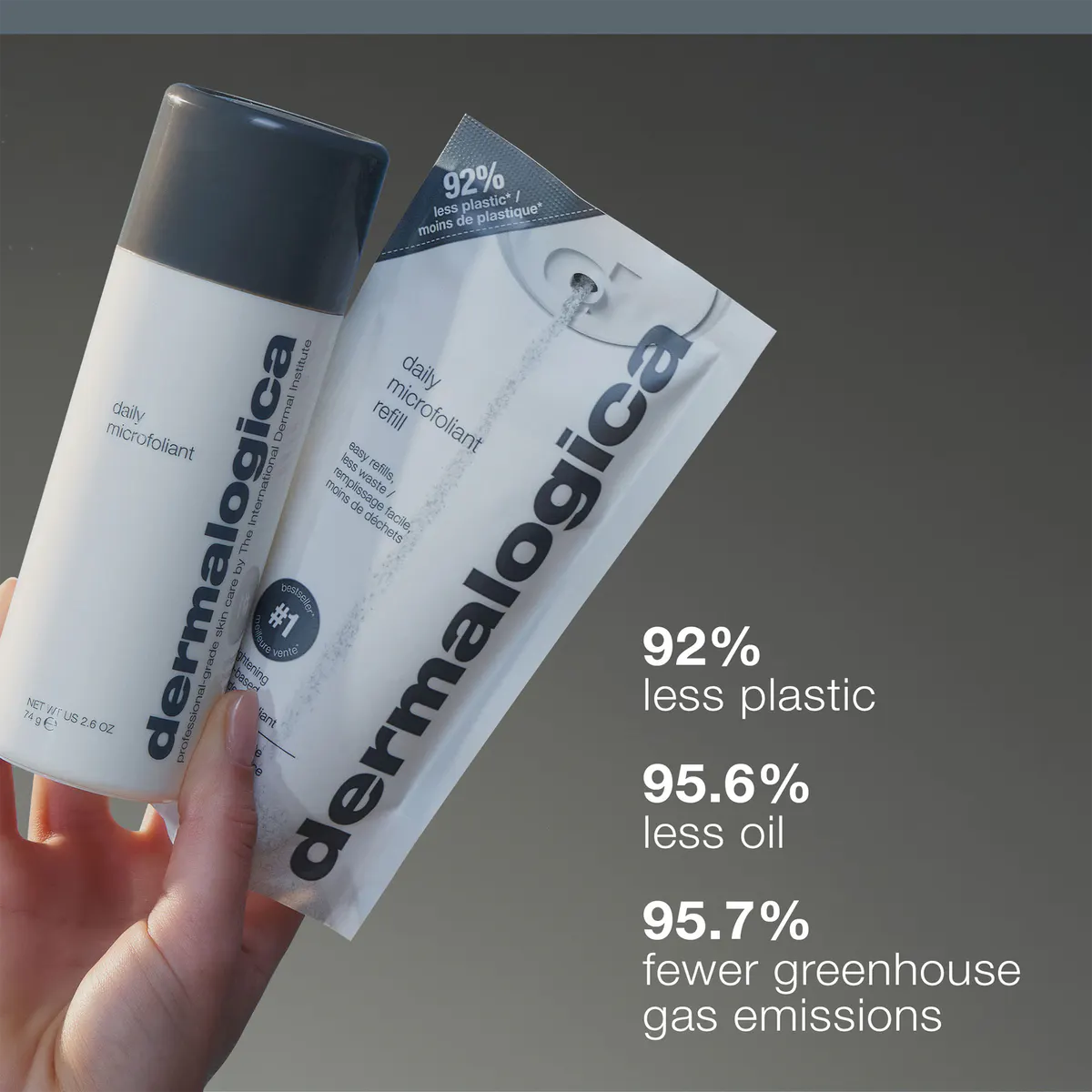 Dermalogica Refill Pouch for Daily Microfoliant 74g, view 6