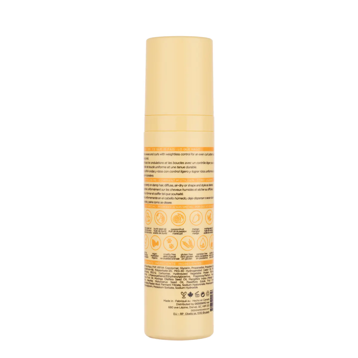 DESIGNME Bounce Me Curl Gel Spray - 230ml, view 5