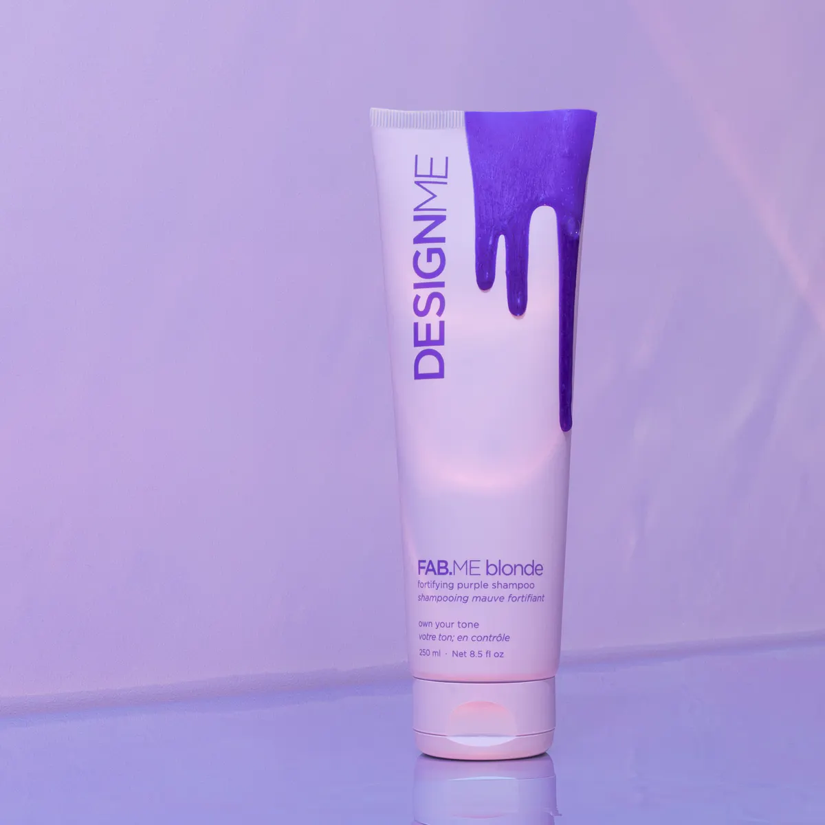 DESIGNME Fab Me Blonde Purple Shampoo - 250ml, view 4