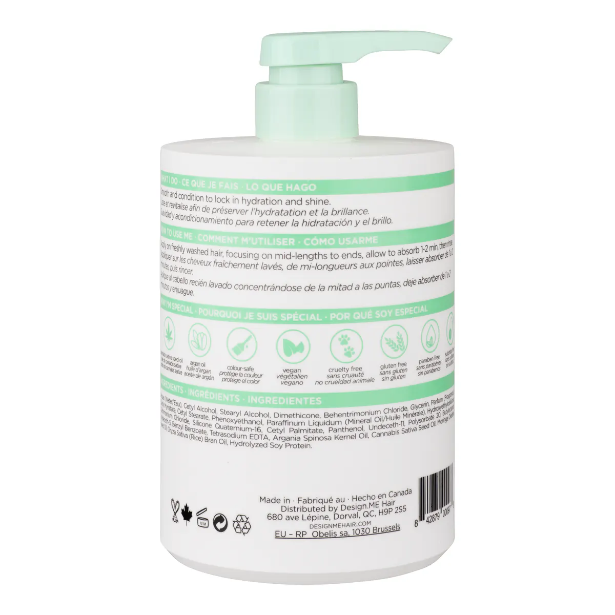 DESIGNME Gloss Me Hydrating Conditioner - 1000ml, view 6