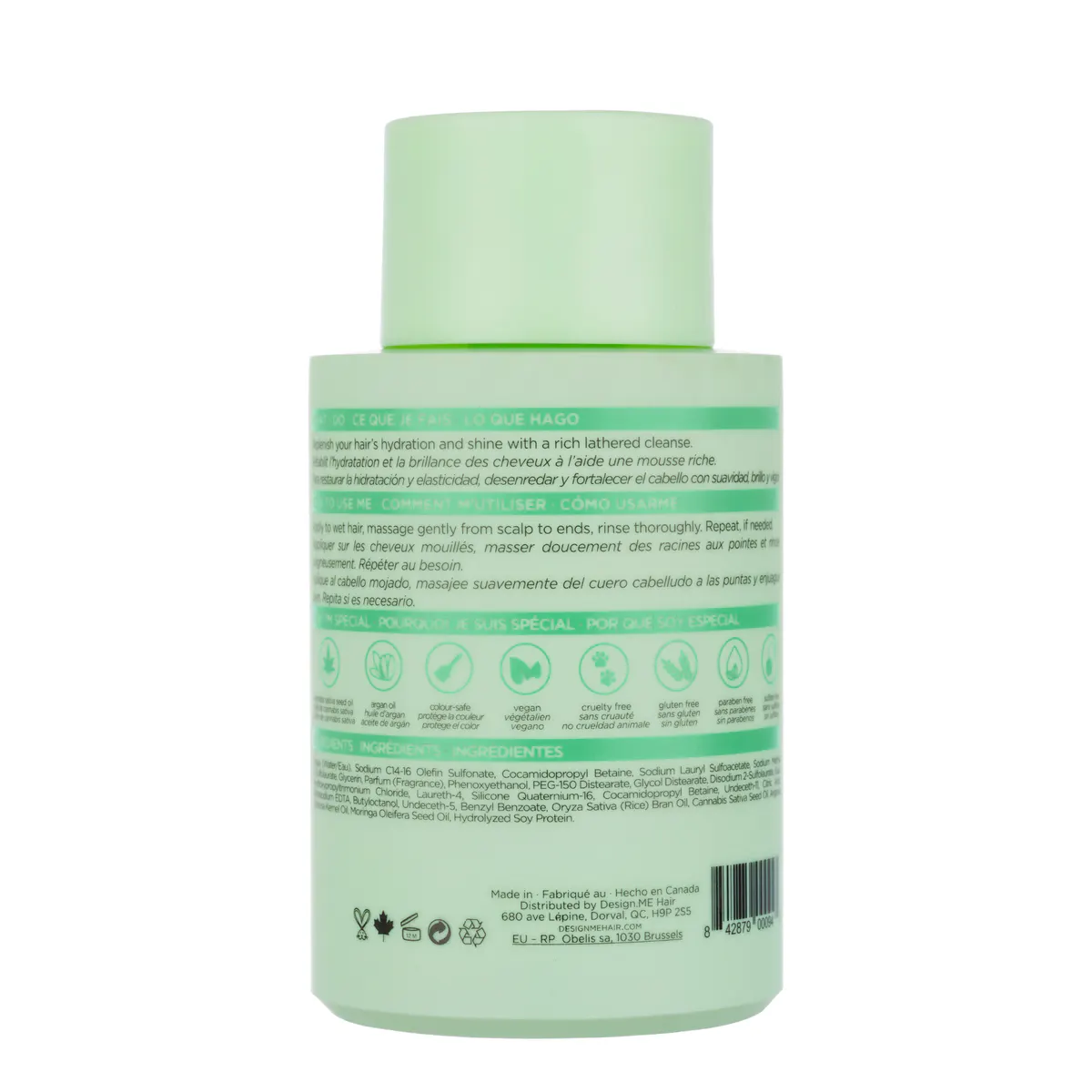 DESIGNME Gloss Me Hydrating Shampoo - 300ml, view 4