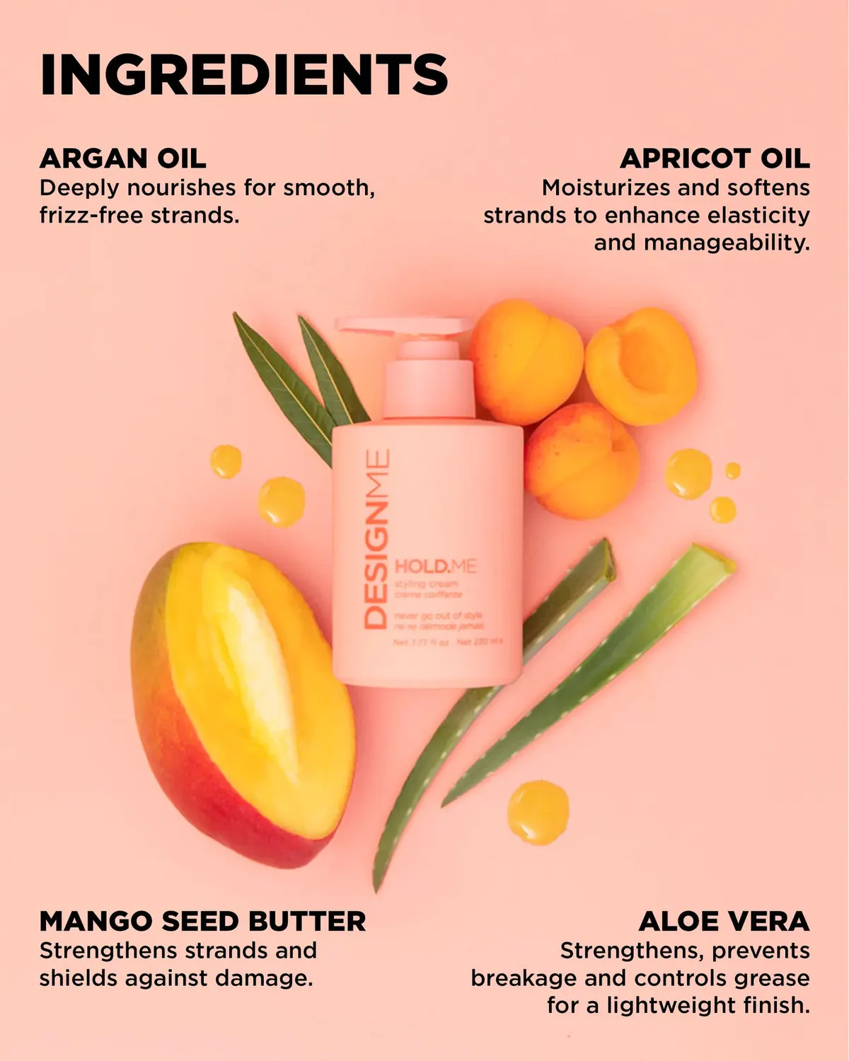DESIGNME Hold Me Styling Cream - 230ml, view 5