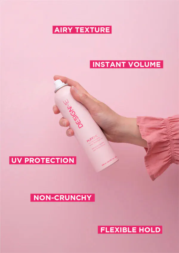 Design Me Puff Me Dry Texture Volumizing Spray - 69ml, view 4