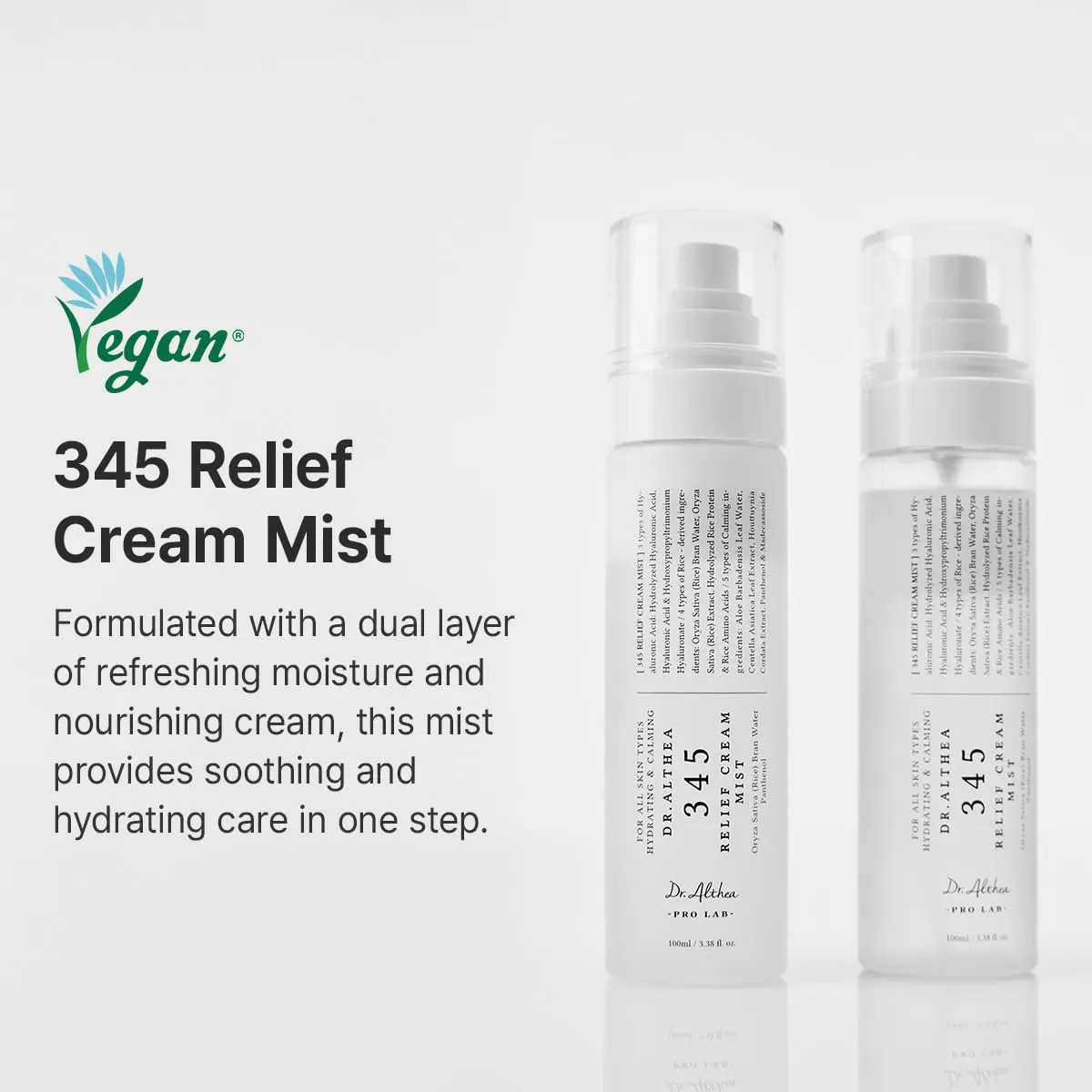 Dr. Althea 345 Relief Cream Mist 60ml, view 2