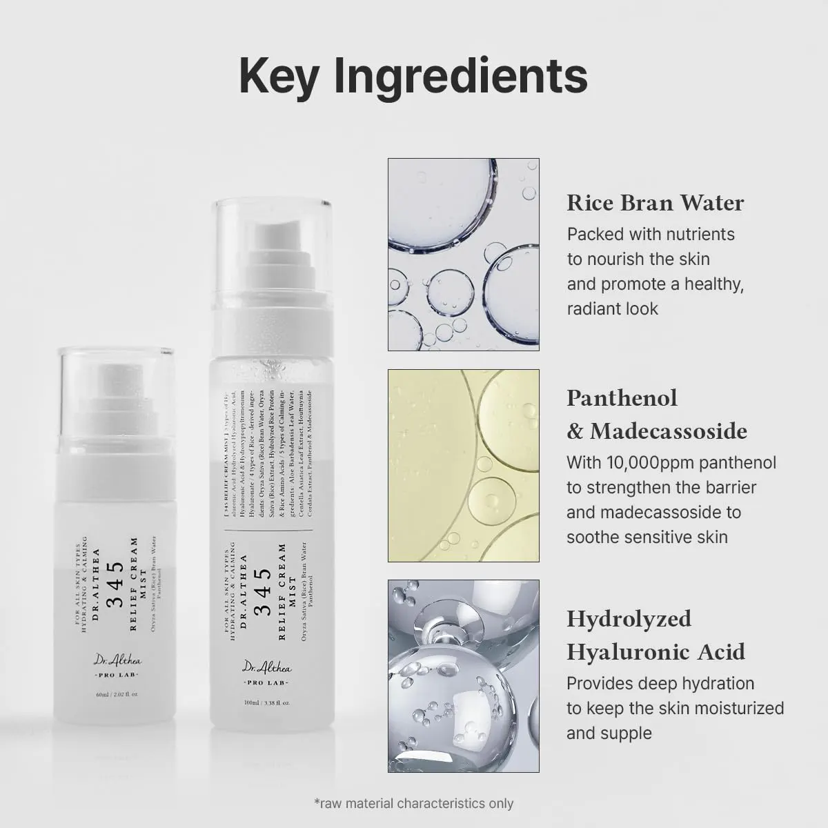 Dr. Althea 345 Relief Cream Mist 60ml, view 5