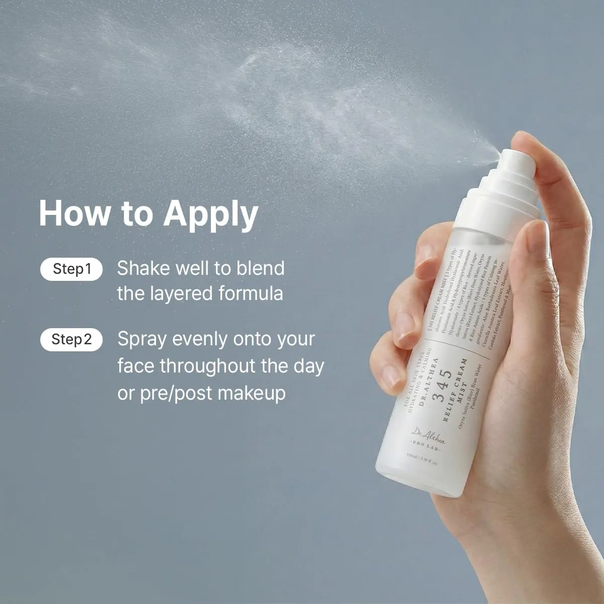 Dr. Althea 345 Relief Cream Mist 60ml, view 6