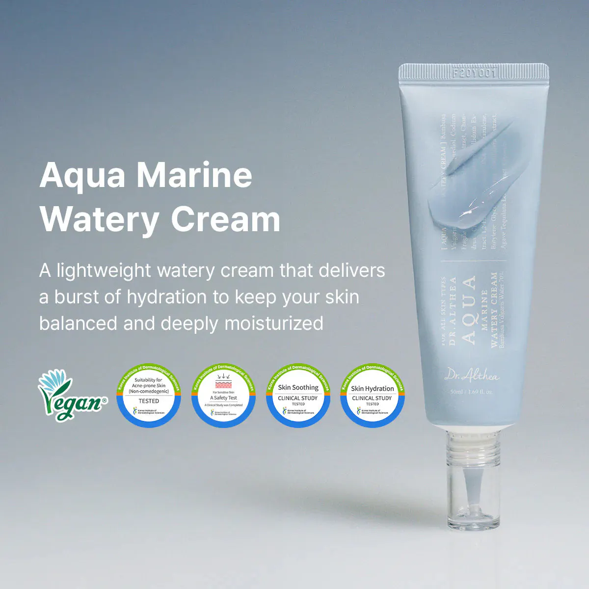 Dr. Althea Aqua Marine Watery Cream 50ml, view 2