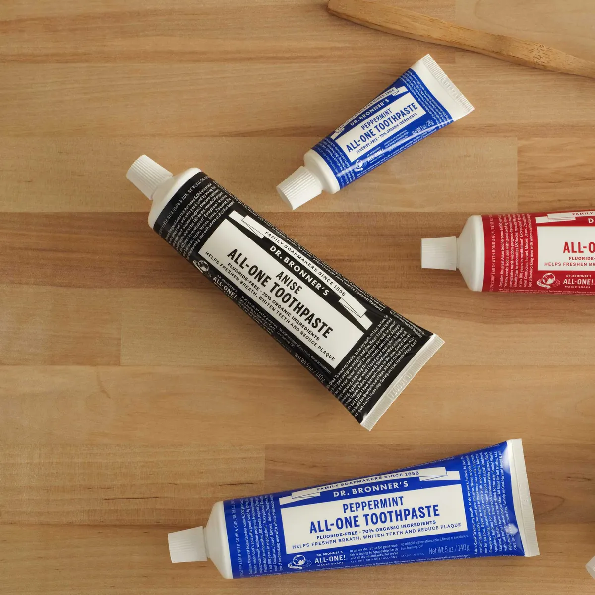 Dr. Bronner's All One Toothpaste Anise 140g, view 2