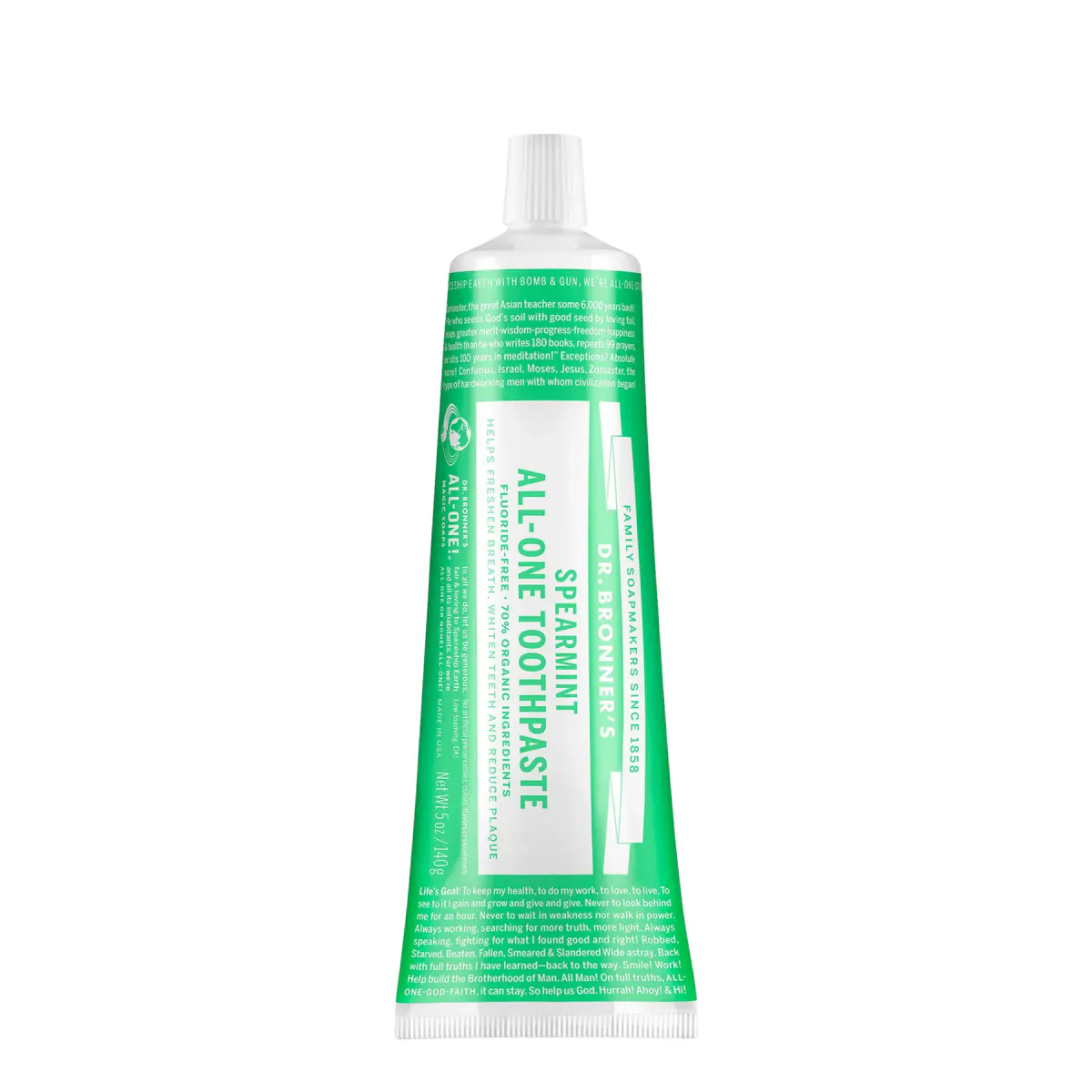 Dr. Bronner's All One Toothpaste Spearmint 140g