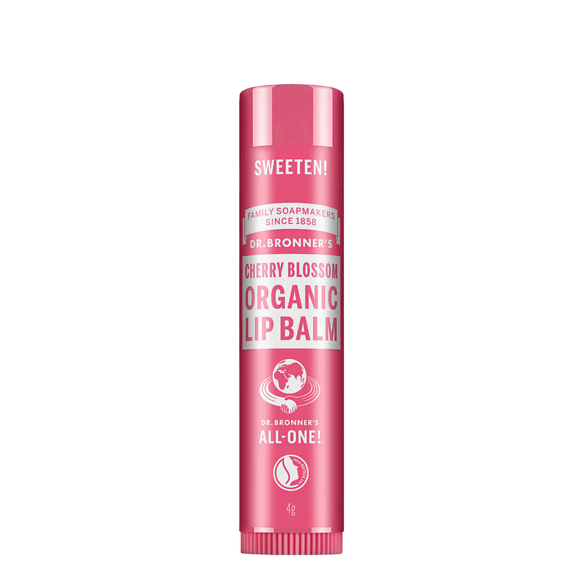 Dr. Bronner's Organic Lip Balm Cherry Blossom 4g