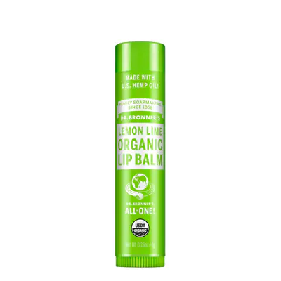 Dr. Bronner's Organic Lip Balm Lemon Lime 4g