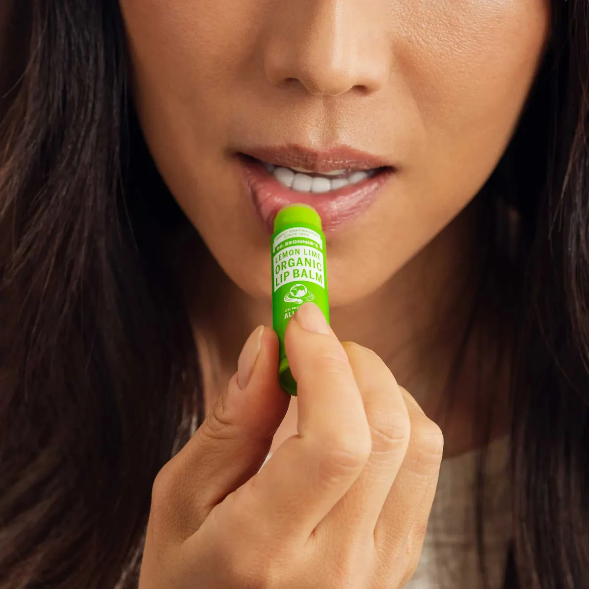 Dr. Bronner's Organic Lip Balm Lemon Lime 4g, view 2