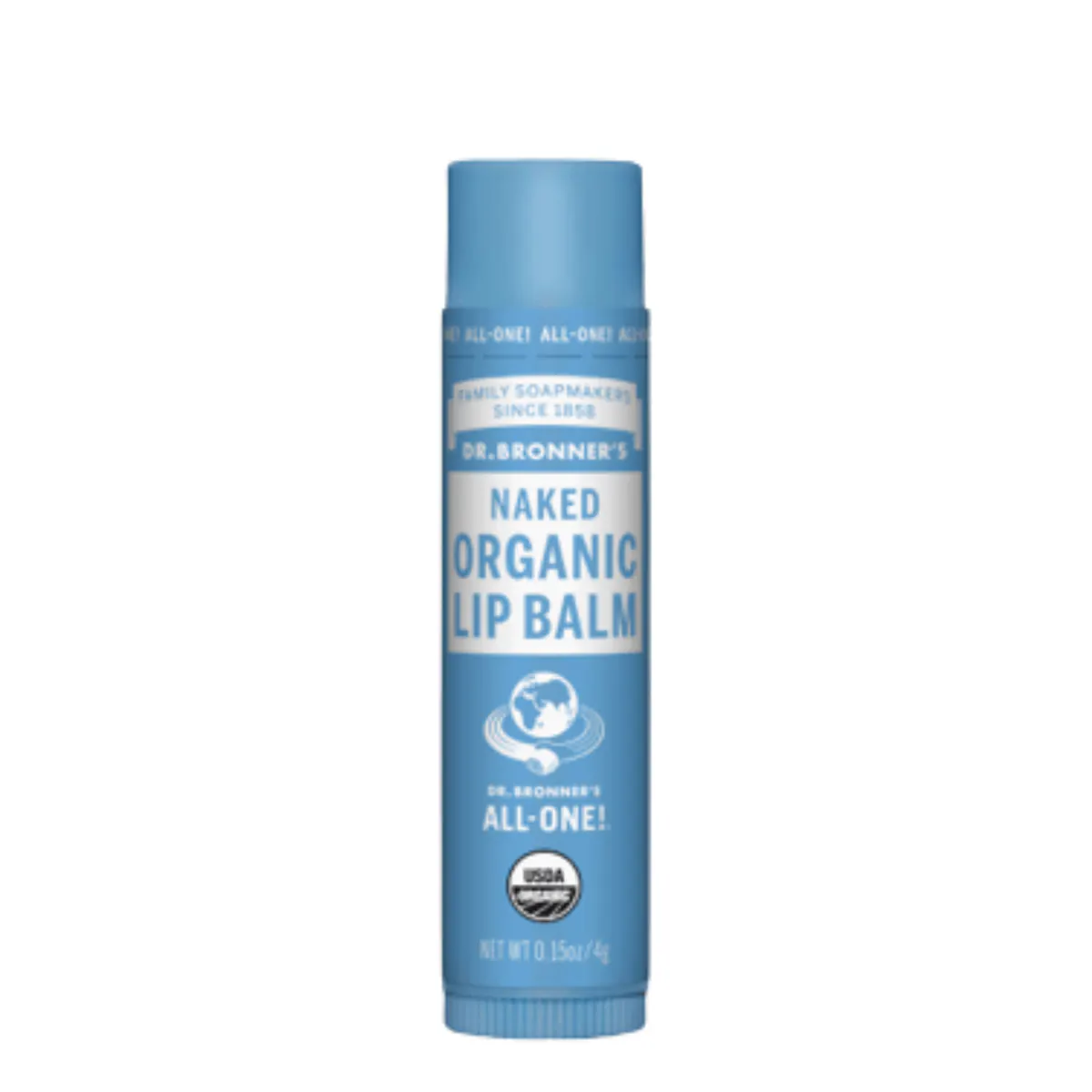 Dr. Bronner's Organic Lip Balm Naked 4g