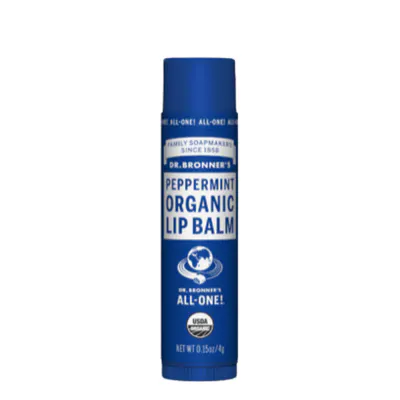 Dr. Bronner's Organic Lip Balm Peppermint 4g
