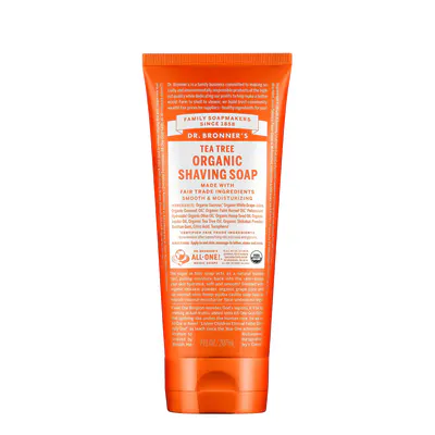 Dr. Bronner's Organic Shaving Soap Tea Tree 207ml