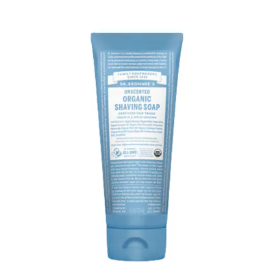 Dr. Bronner's Organic Shaving Soap Unscented 207ml