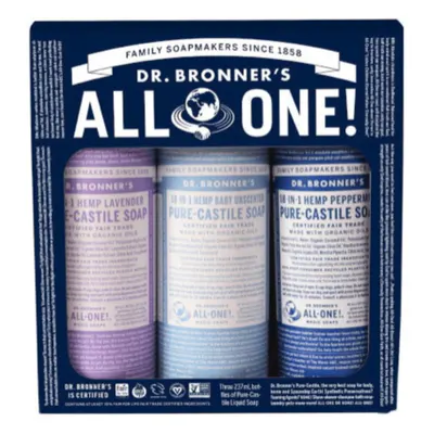 Dr. Bronner's Cosmic Classics Pack x3 237mL