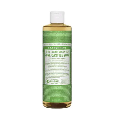 Dr. Bronner's Pure-Castile Soap Liquid Green Tea 473ml