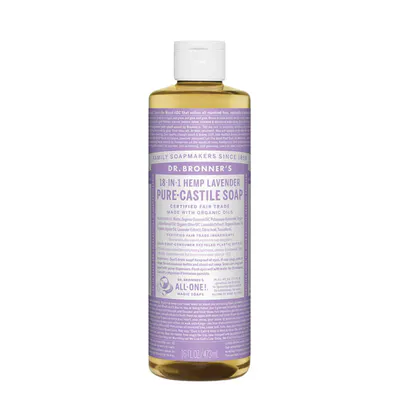 Dr. Bronner's Pure-Castile Soap Liquid Lavender 473ml
