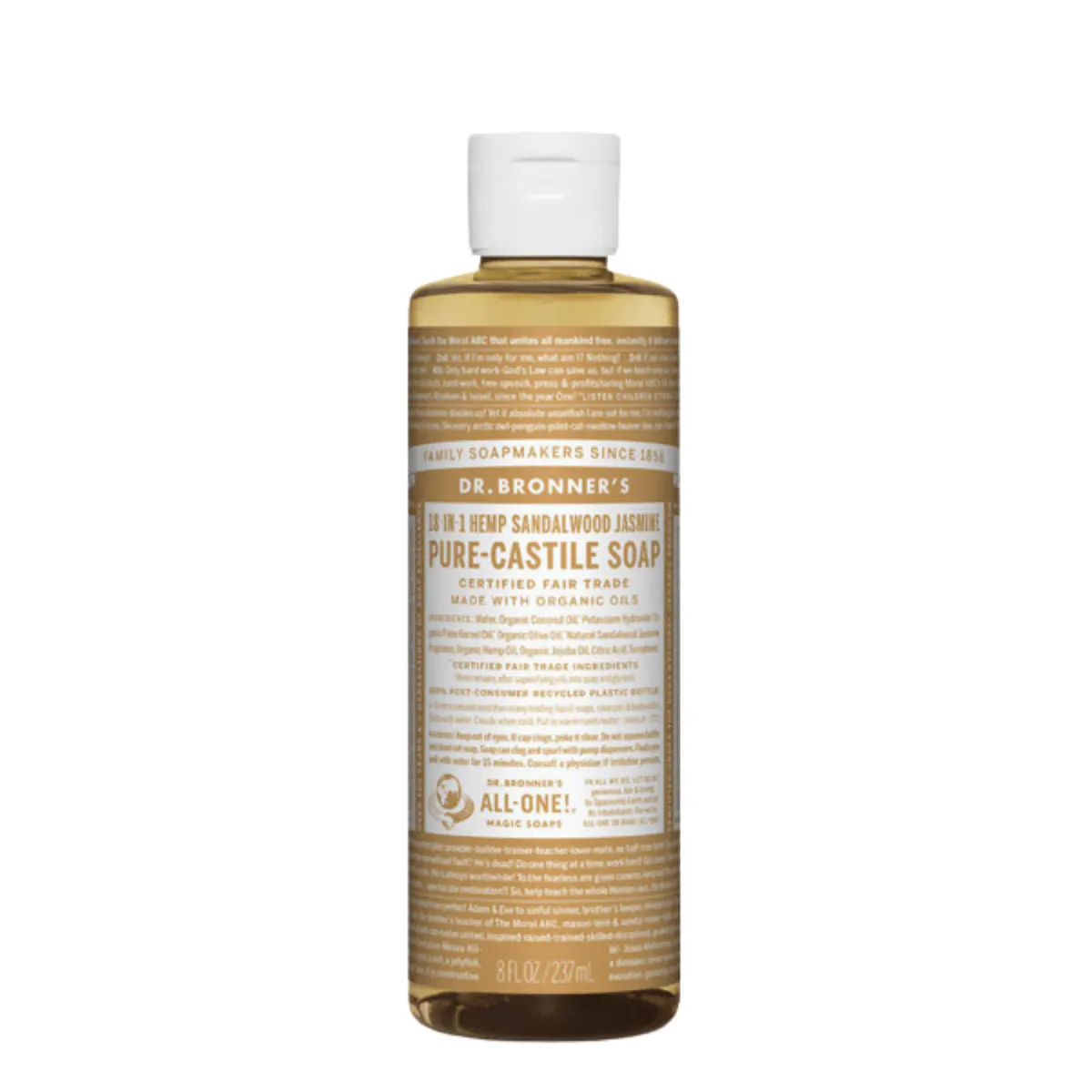 Dr. Bronner's Pure-Castile Soap Liquid Sandalwood Jasmine 237ml