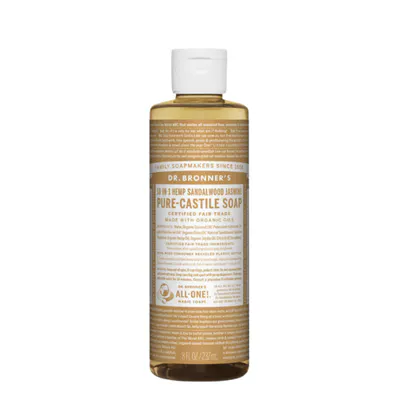 Dr. Bronner's Pure-Castile Soap Liquid Sandalwood Jasmine 237ml
