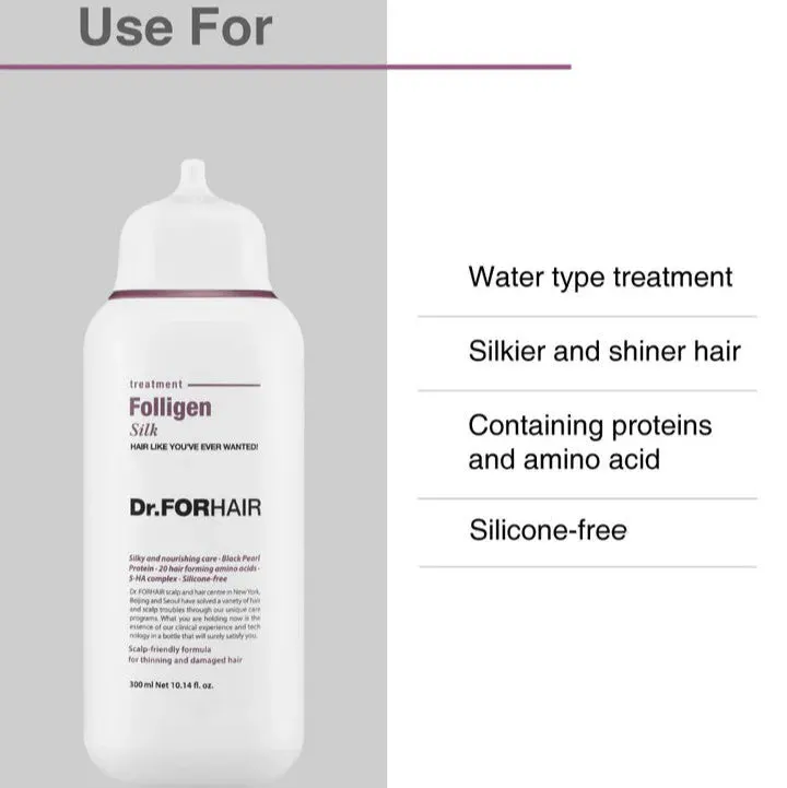 Dr.FORHAIR Folligen Silk Treatment 300ml, view 3