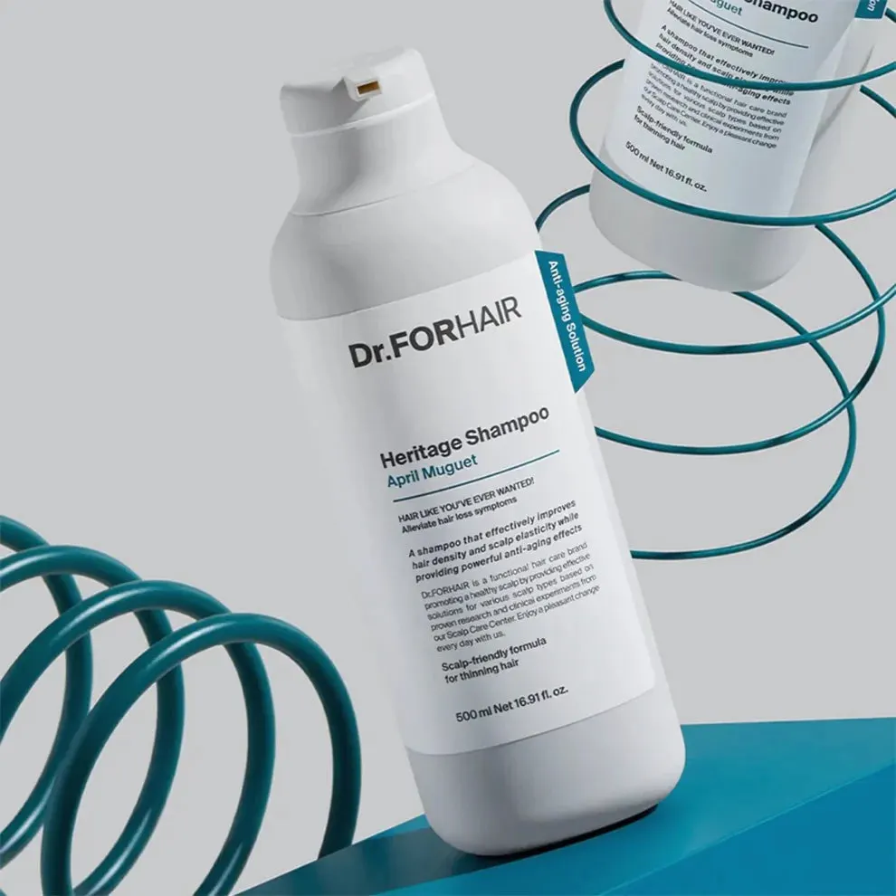 Dr.FORHAIR Heritage Shampoo April Muguet 500ml, view 3