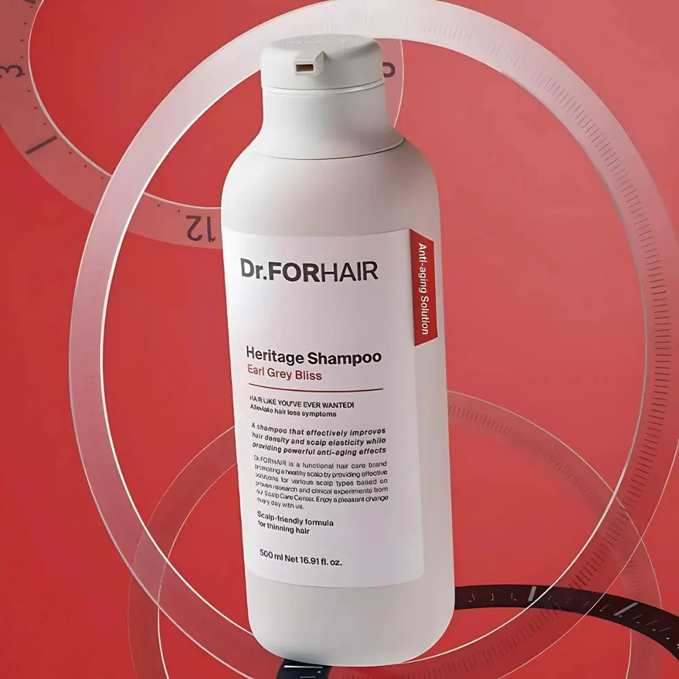 Dr.FORHAIR Heritage Shampoo Earl Grey Bliss 500ml, view 4