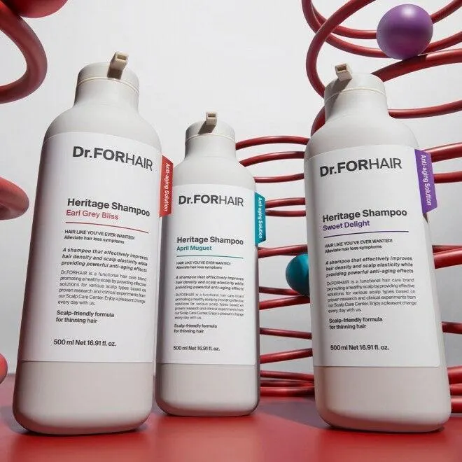 Dr.FORHAIR Heritage Shampoo Sweet Delight 500ml, view 4