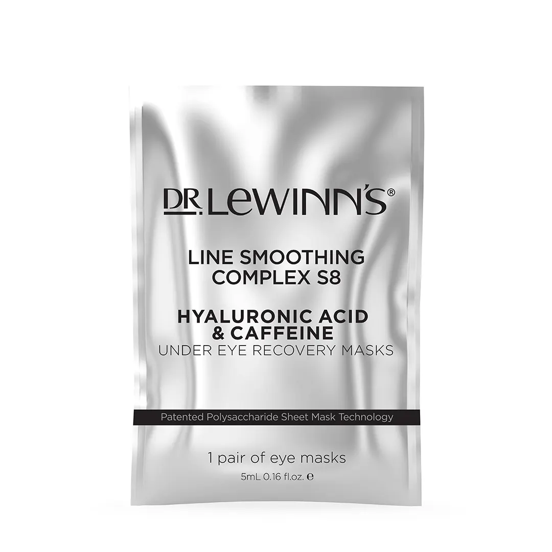 Dr. LeWinn's LSC S8 Hyaluronic Acid & Caffeine Under Eye Recovery Masks 3PC, view 4