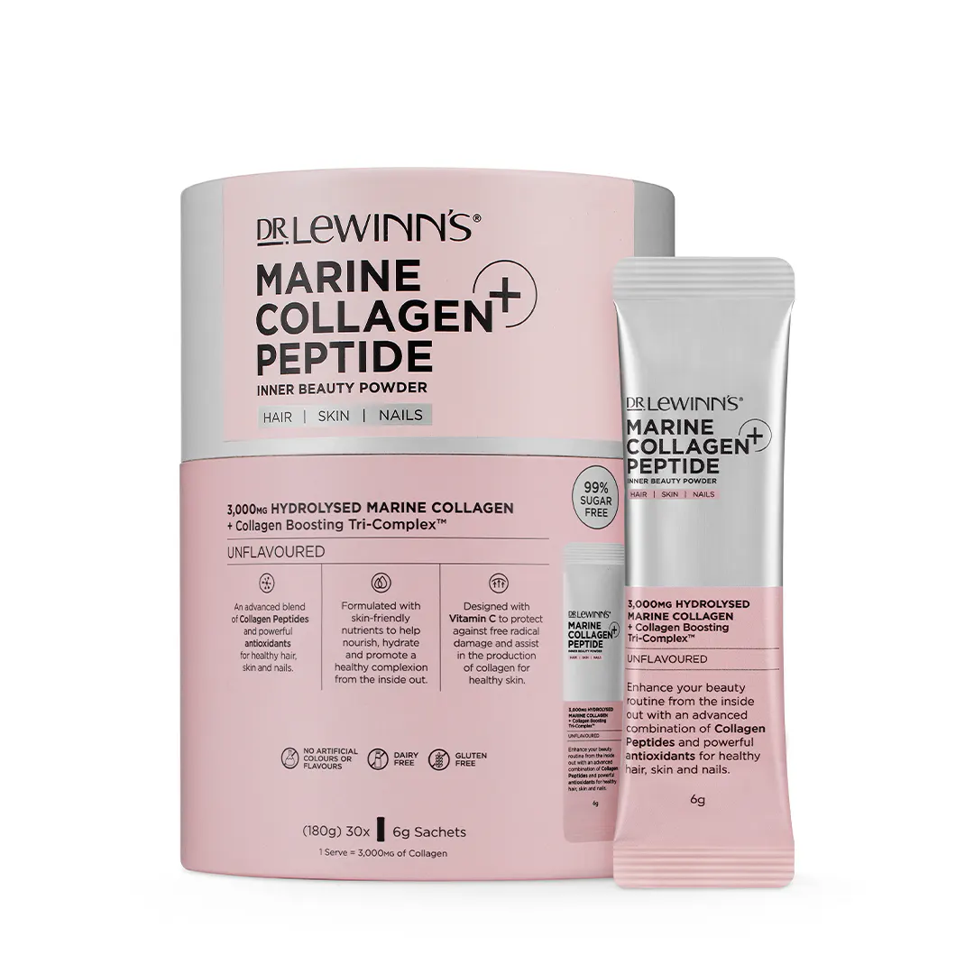 Dr. LeWinn's Marine Collagen Peptide+ Inner Beauty Powder - 30 x 6g, view 9