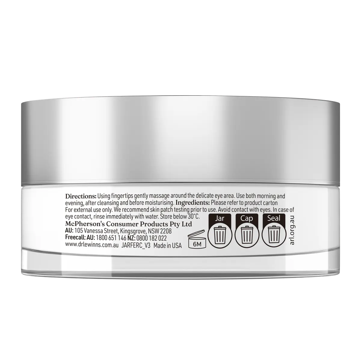 Dr. LeWinn's Ultra R4 Eye Repair Cream 15G, view 3
